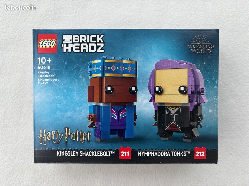 Lego BrickHeadz 40618 - Kingsley Shacklebolt et Nymphadora Tonks (image 2)
