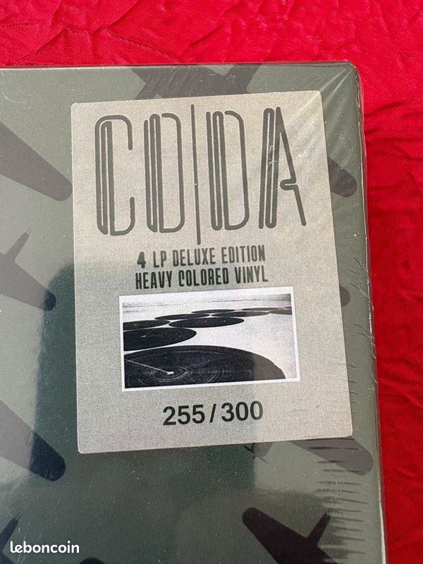 (Rare Coffret 4xLPs) Led Zeppelin "The Coda Tapes" - Edition Numérotée (300 copies) - Vinyles de Couleur (image 2)