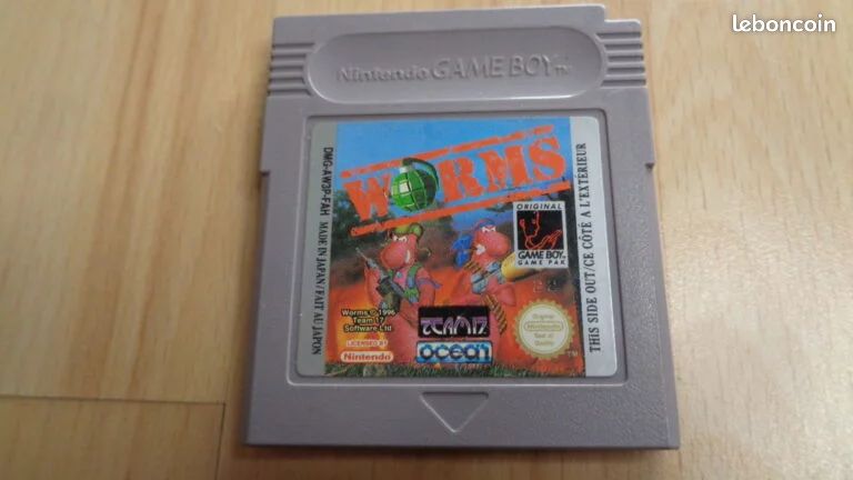 Jeu Nintendo Game Boy – Worms (image 2)