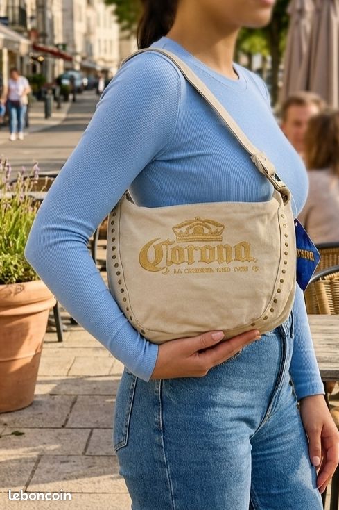 ☀️ Petit Sac Besace Corona Extra - Neuf & Collector (image 1)
