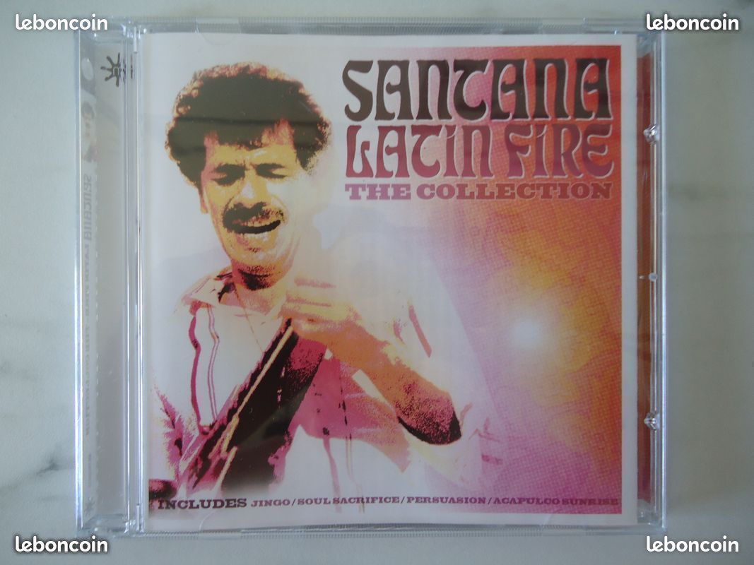 Santana, Latin Fire, The Collection, Import UK, neuf (image 1)