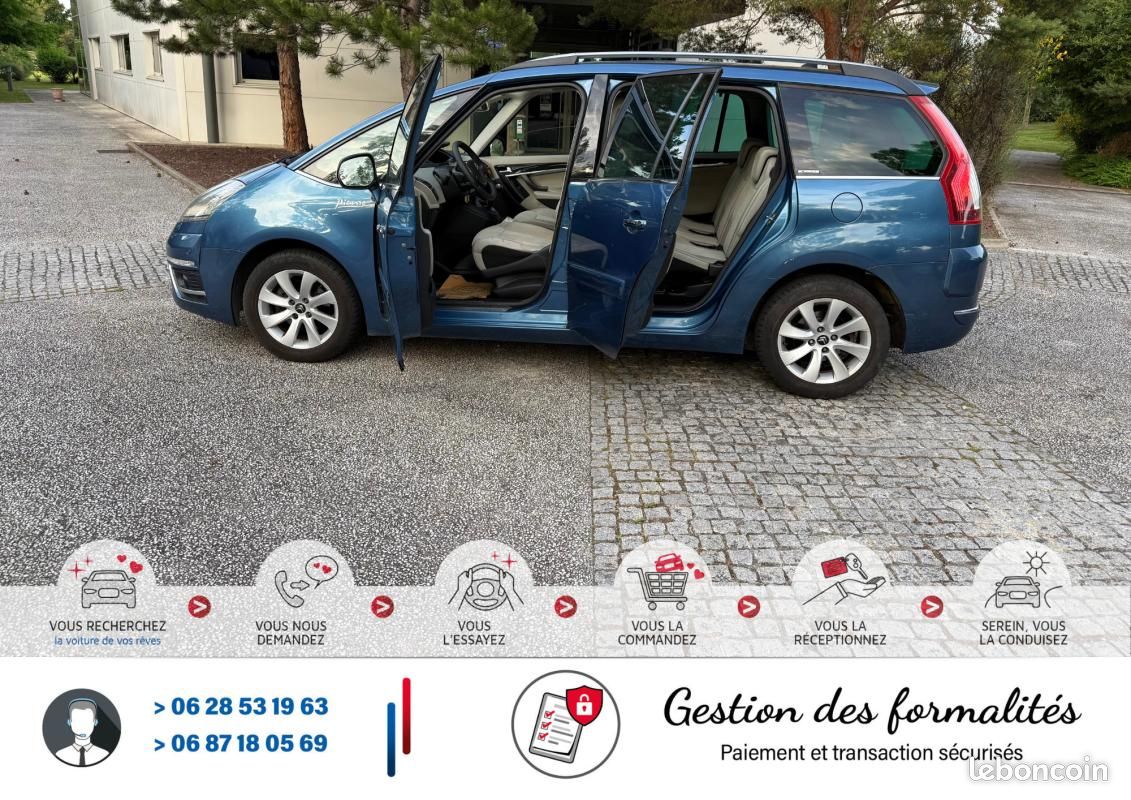 Citroën C4 Picasso Grand 1.6 HDi 112cv Exclusive *Ct Révision Kit Distribution Ok*Véhicule Sous G... (image 9)
