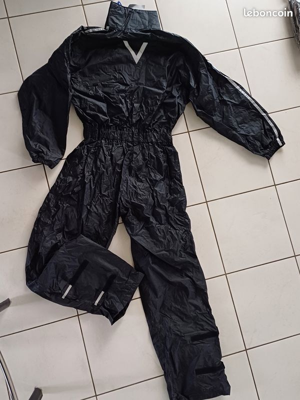 NEUF VESTE pluie 100% etanche moto cyclo scooter trottinette velo