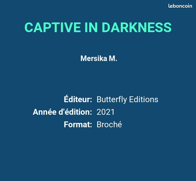CAPTIVE IN DARKNESS - Mersika M (image 2)