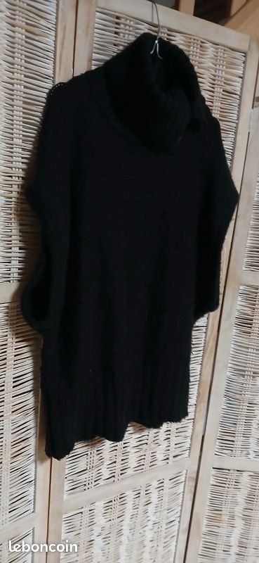Pull poncho col rouler (image 2)