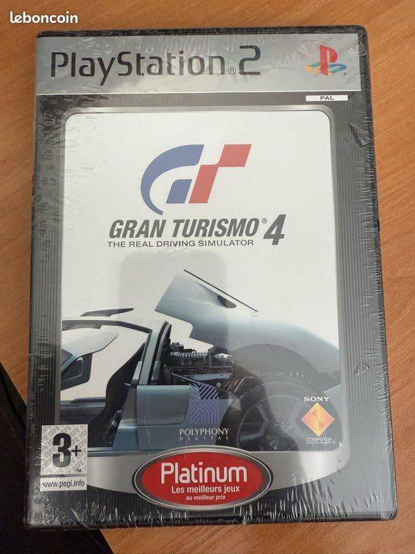 GRAN TURISMO 4 - PlayStation 2 PAL/EU - Like New ! RARE