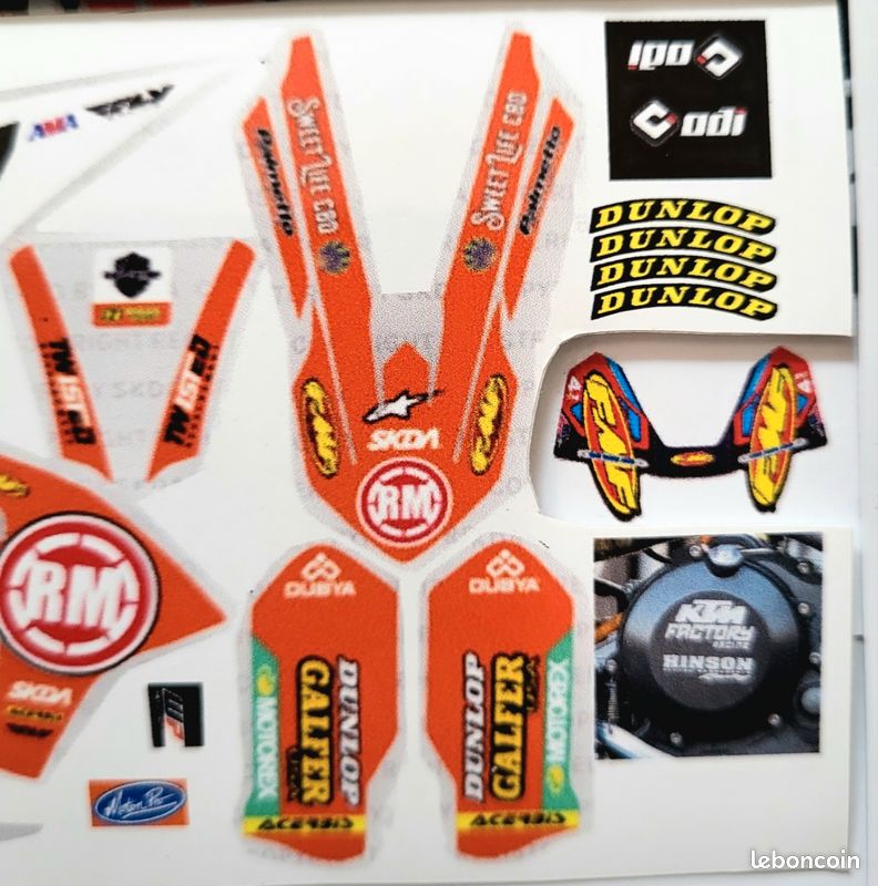 Kit déco motocross miniature (image 4)