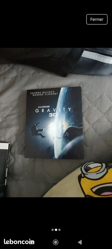 Blu ray 3 D Gravity (image 2)