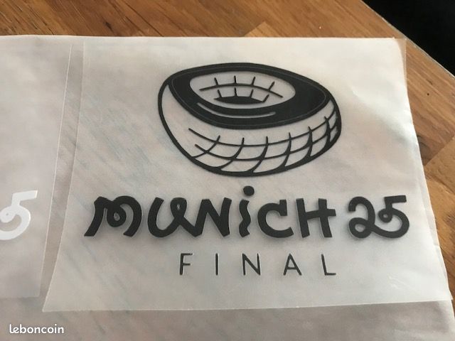 Patch PSG - Bayern Coupe Du Monde Des Clubs 2025 - Thermo, Bleu Marine