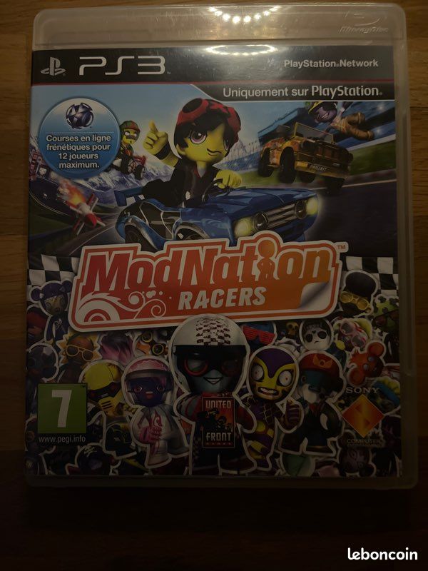 Jeu ModNation Racers – Sony PlayStation 3 – Complet Et En Très Bon état