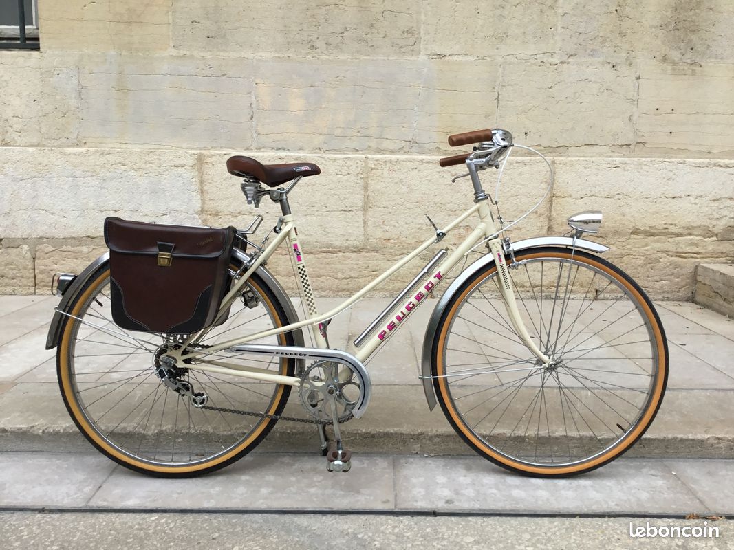 Vélo Bicyclette Sacoche Vintage Acier Peugeot 🇫🇷 (image 1)