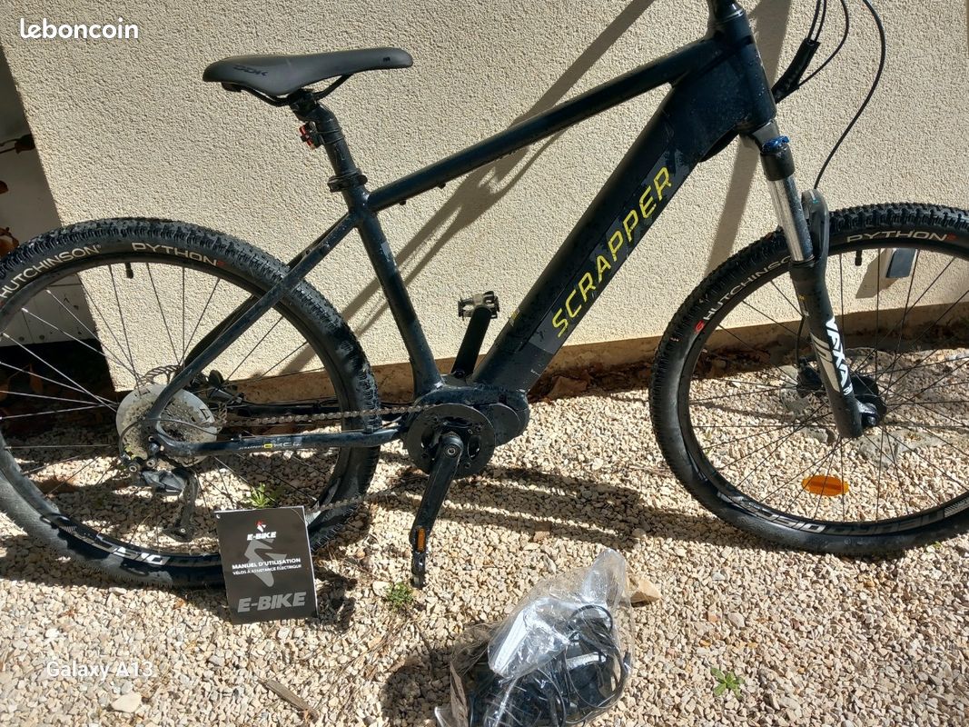 Vtt electrique scrapper exc4 comme neuf Vélos