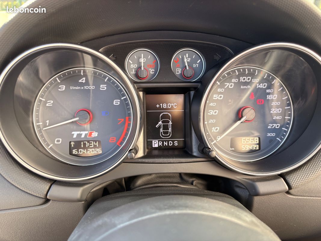 Audi tts roadster 2.0 tfsi 272 ch quattro s-tronic bva / carplay / camera recul (image 9)