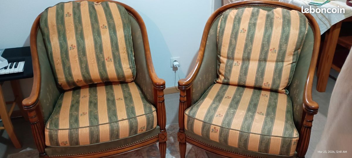 Ensemble salon fauteuils et canapé (image 2)