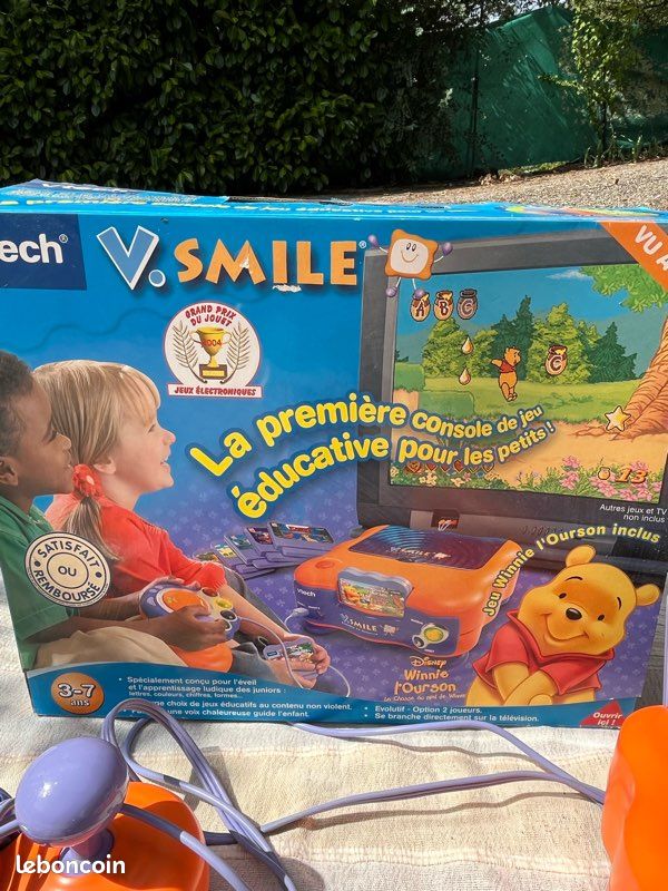 Console retro Vtech [URL masquée pour votre sécurité] + manettes et jeux (image 4)