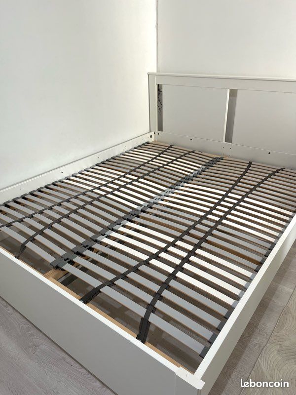 Lit 160x200 + Sommier Inclus (image 2)