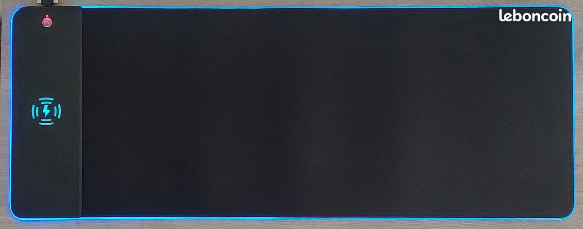 Tapis RGB Gaming XXL avec Chargeur induction Fast Charge (image 4)