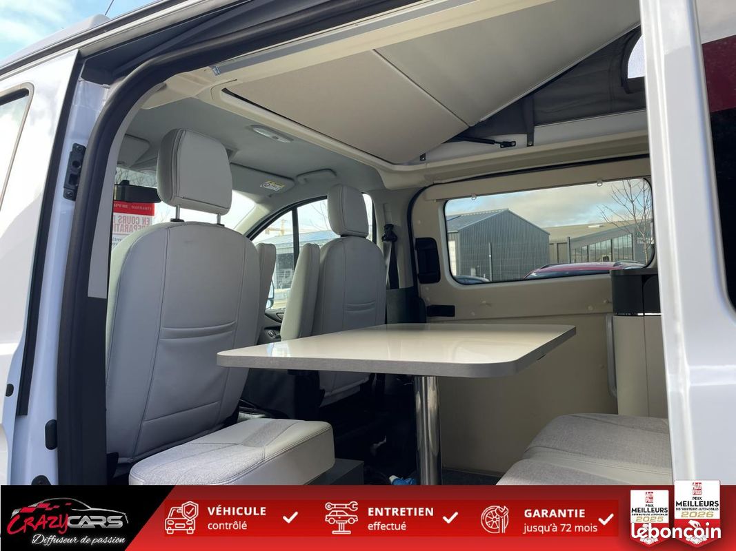Westfalia custom nugget plus ford kelsey 2.0 ecoblue 170 - cam - camper pack - toit relevable (image 31)