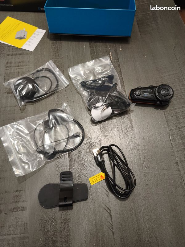 Intercom moto Fodsports FX8 Pro — Bluetooth, boîte complète (image 6)