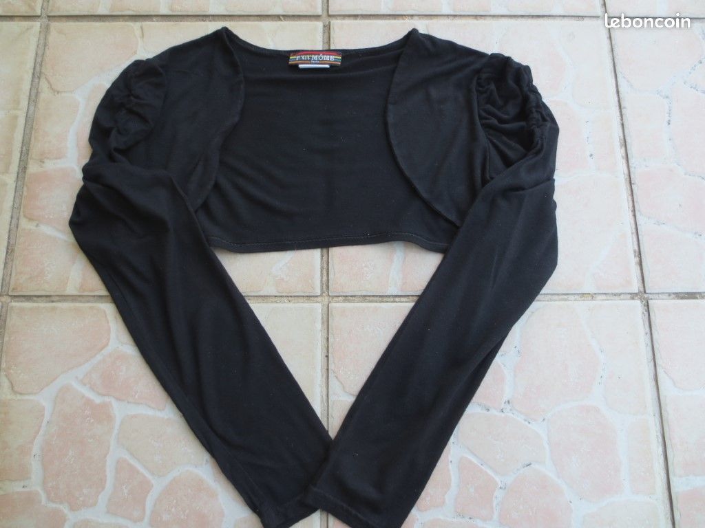 BOLERO noir - FILLE - 14 ANS - ISA07 (image 1)