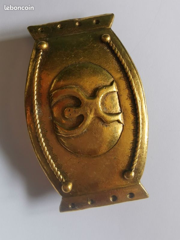 Barrette Vintage Métal Argenté – Marque Scooter, Occasion, Thème Argenté Pour Femme