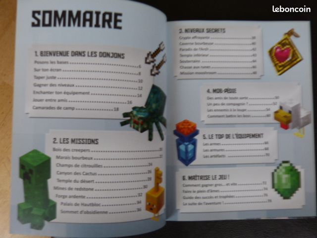 Minecraft dungeons le livre essentiel et divers (image 3)