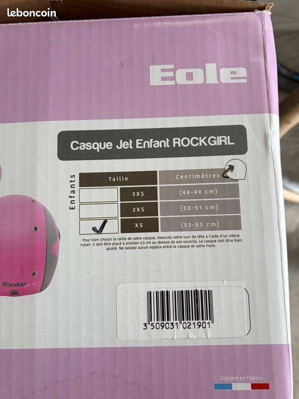 Casque EOLE taille xs (image 3)