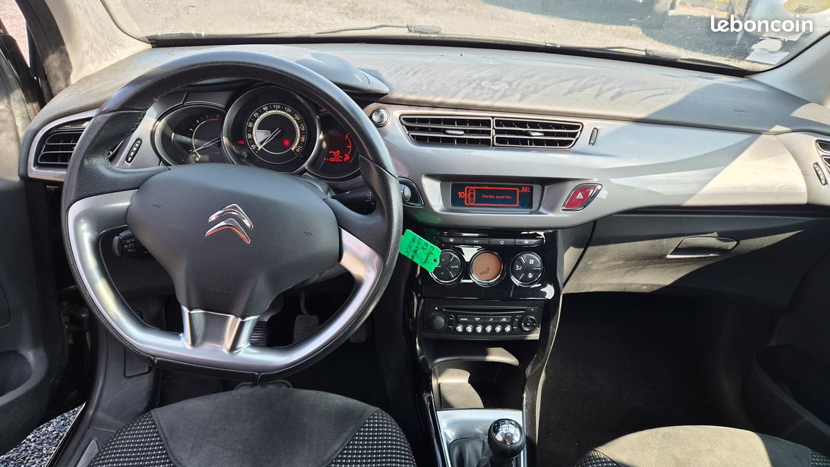 Citroen C3 1.6 HDi 90 Exclusive GARANTIE NATIONALE DE 6 MOIS (image 5)