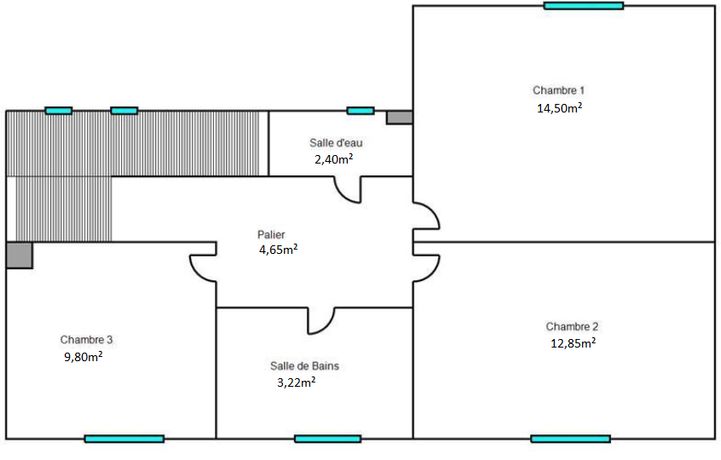 Maison a vendre  - 5 pièce(s) - 97 m2 - Surfyn