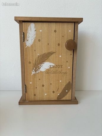 Boîte à Clés Élégante Magnétique Avec Tableau Effaçable - Modèle K08 Éclaboussures Vintage