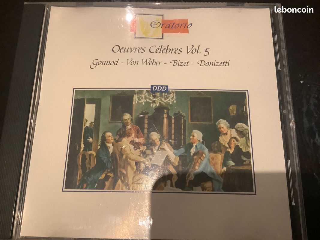 CD Gounod- Weber-Bizet-Donizetti comme neuf (image 1)