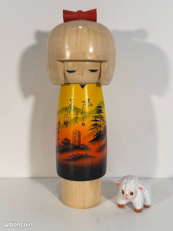 Kokeshi vintage par miyagawa kunio (image 1)