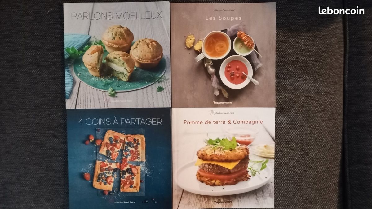 Livre De Recettes Tupperware – Les Soupes, Occasion Bon état