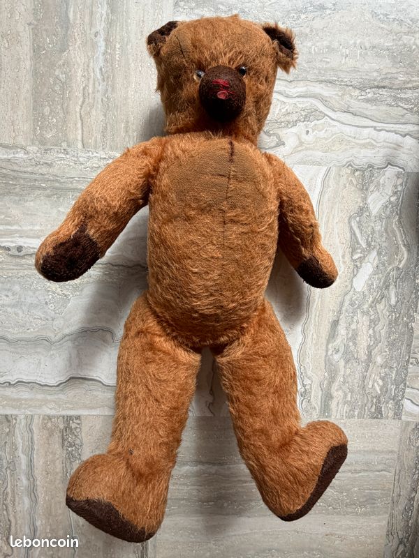 Ours en peluche ancien (image 1)