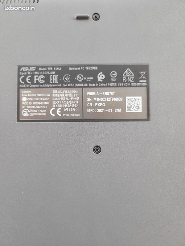 Offre Ordinateur Portable 15,6 Asus chez Hyper U