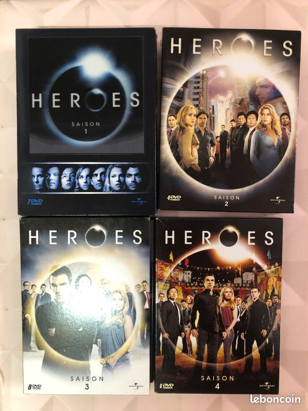 Coffret dvd Heroes (image 1)