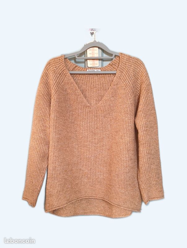 Pull Stradivarius de la taille M, de couleur rose