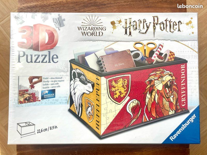 Neuf sous blister: boîte de rangement Puzzle 3D Harry Potter (image 1)