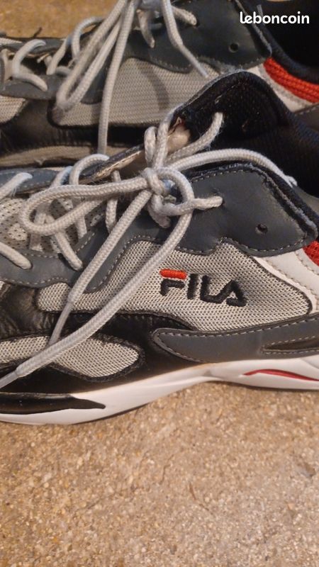 Fila Mens Fila Ray Homme Brun Basket Homme 43 Fila Grise Très Peu