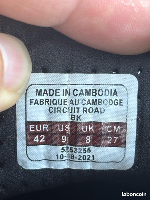 Chaussure vélo de route Bontrager taille 42 (image 4)