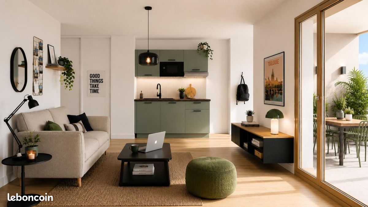 Appartement 1 pièce 33 m² · à Toulouse · 33 m² · 214 300 €