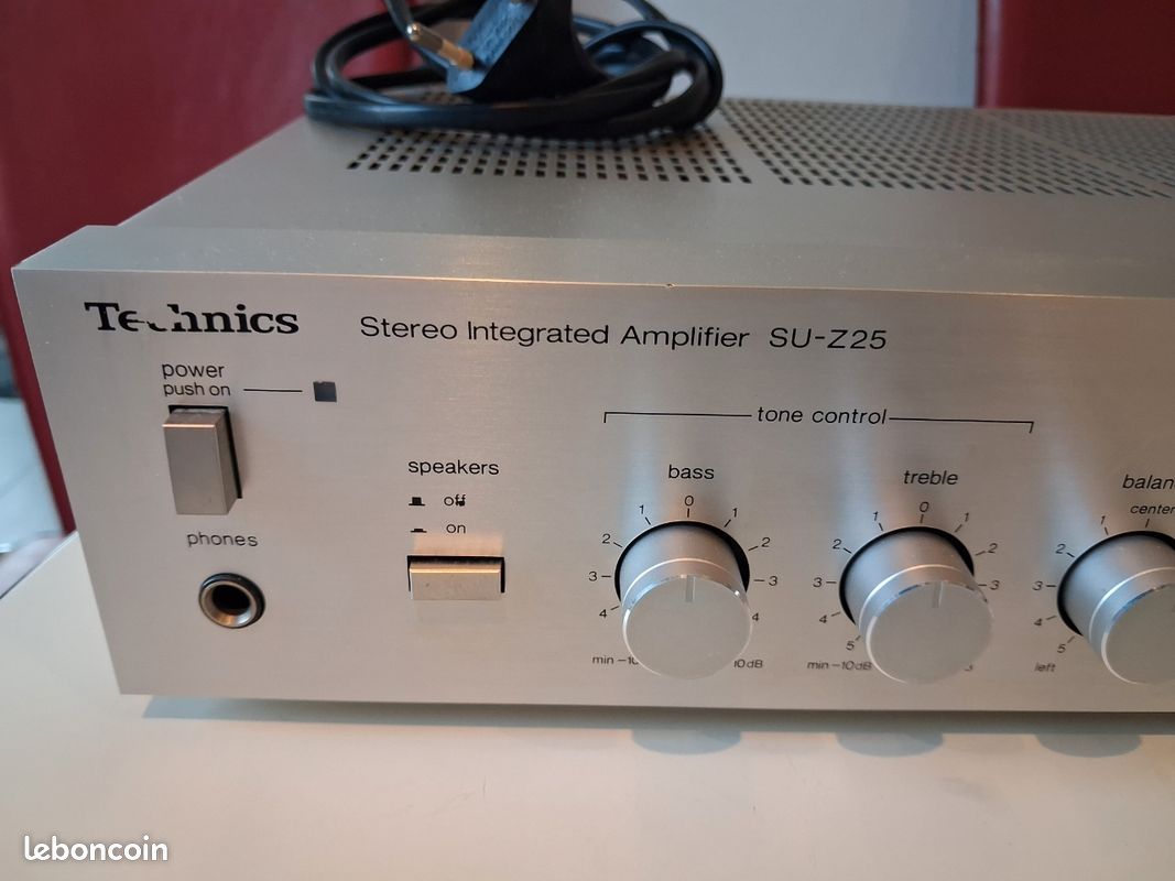 AMPLIFICATEUR INTÉGRÉ SOLIDE Technics Su 50A Vintage 1969 Bon État EUR
