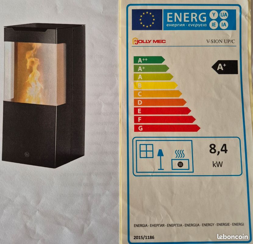 Poêle pellet vision v 8,4 kw (image 3)