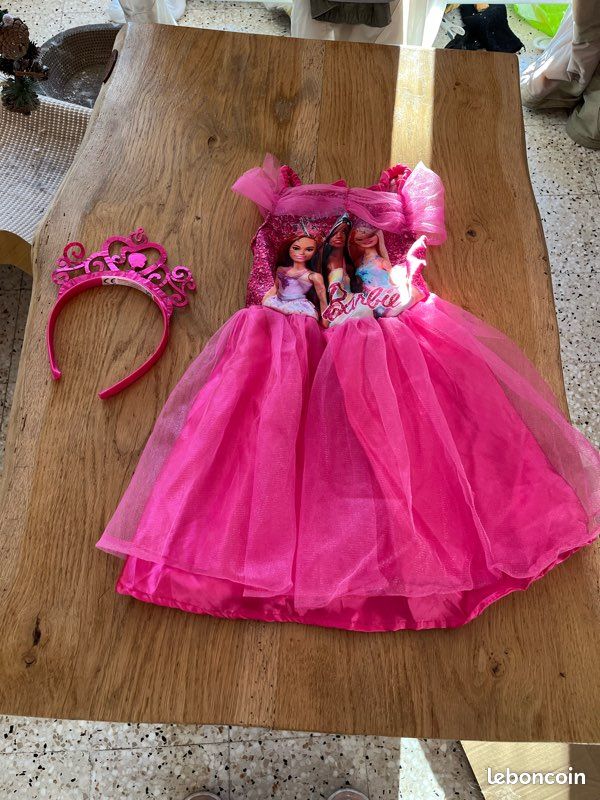 Déguisement Barbie 3/4 ans (image 1)
