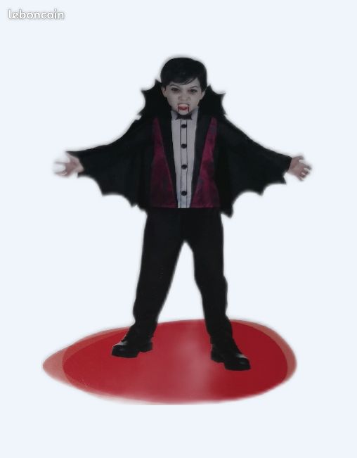 Costume vampire 4-6 ans (image 1)