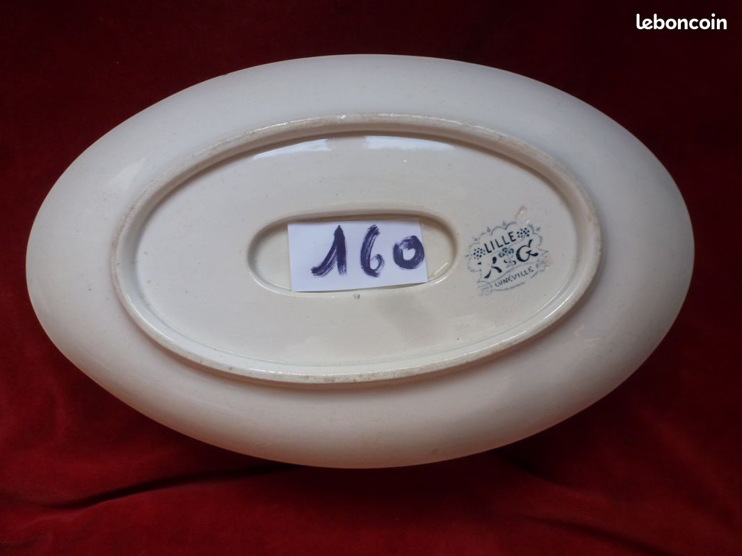 Saucière faïence 160 Lunéville (image 5)