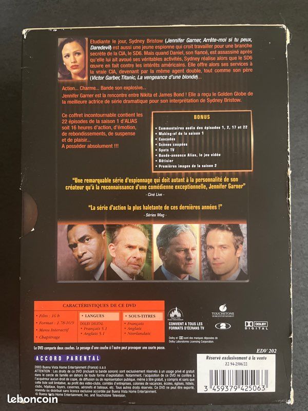 DVD Alias saison 1 (image 3)