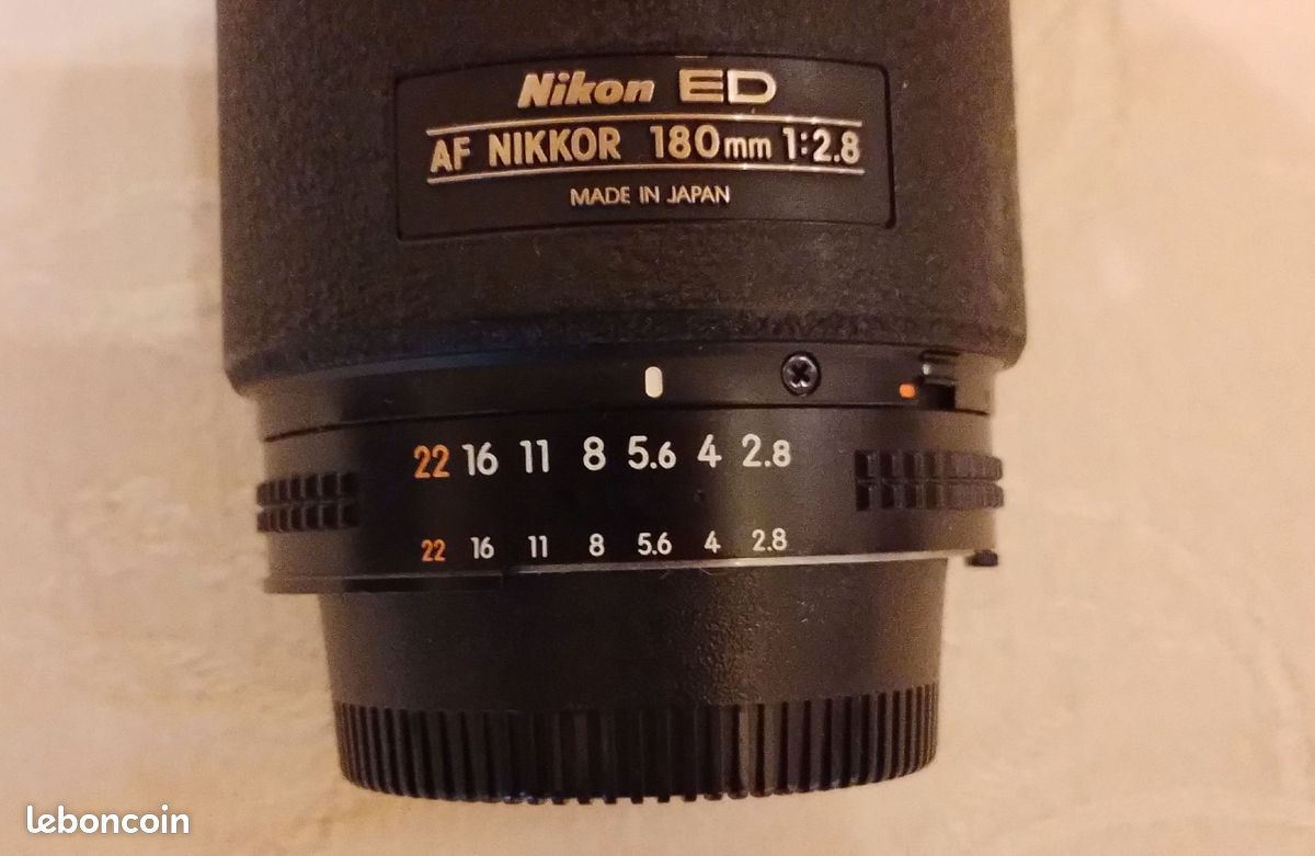 OBJECTIF NIKKOR 180mm 1:2.8 ED AF - Photo, audio & vidéo