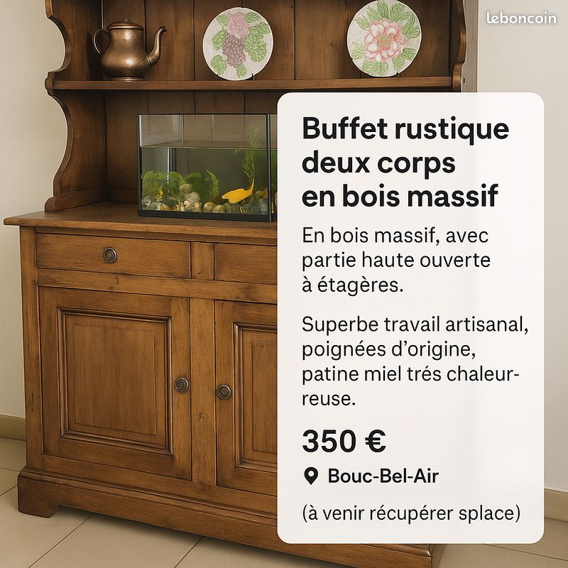 champion Défavorable Dalset buffet meuble ancien rapport manifestation Donner