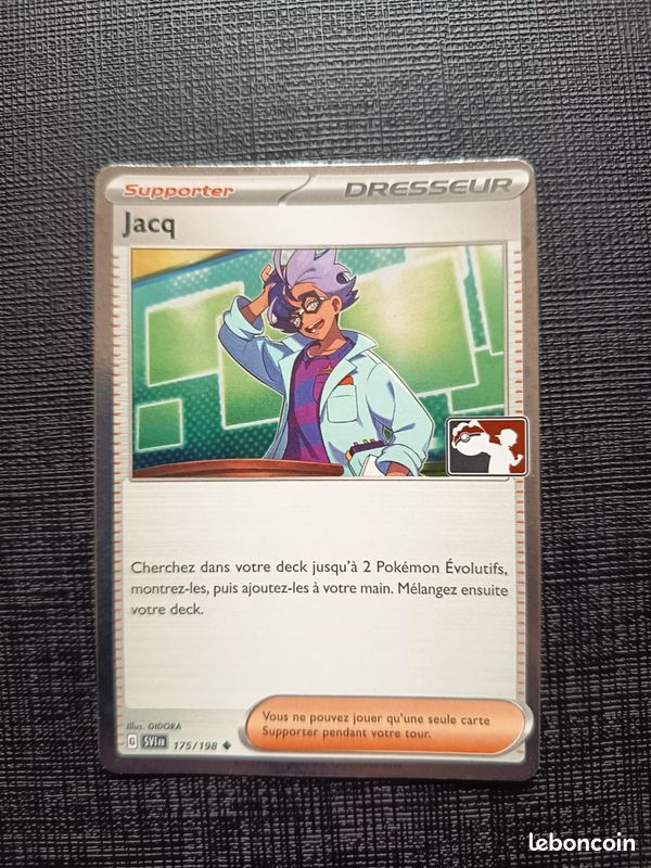 Carte Pokmon Dresseur Jacq Holo Cosmos Stamp League - Collection